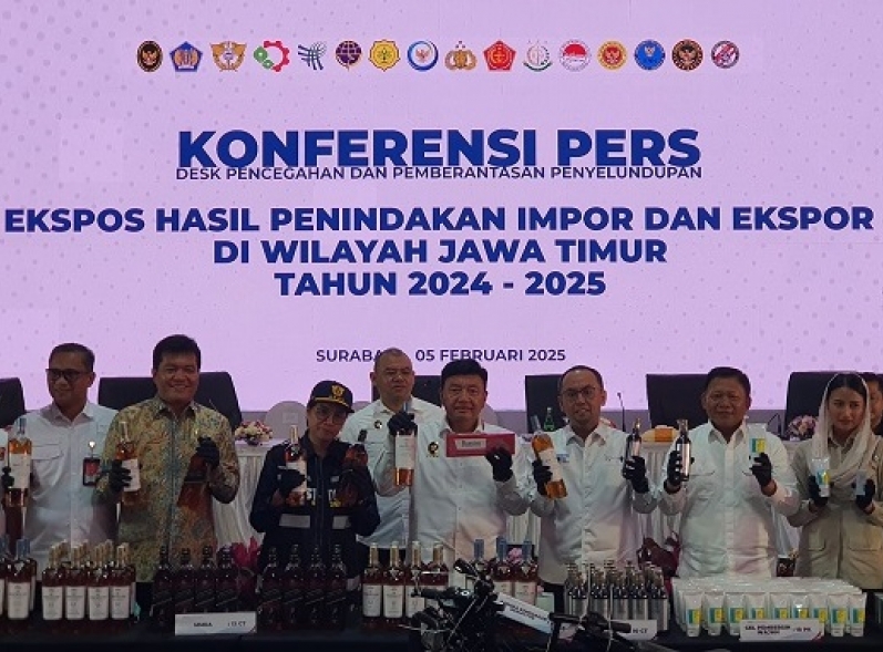 Pemerintah Gagalkan Penyelundupan Senilai Rp4,06 Triliun Sepanjang 2024