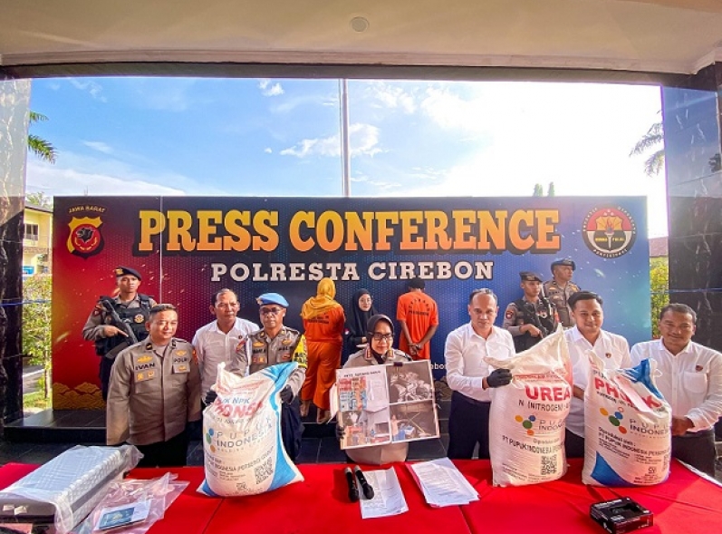 Polresta Cirebon Ungkap Tiga Kasus Kriminal, Penganiayaan, TPPO, hingga Penyelewengan Pupuk Bersubsidi