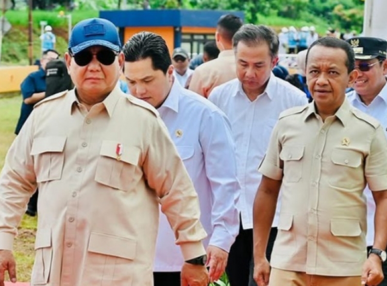 Presiden Prabowo Subianto Resmikan Proyek Ketenagalistrikan di Kawasan PLTA Jatigede Sumedang