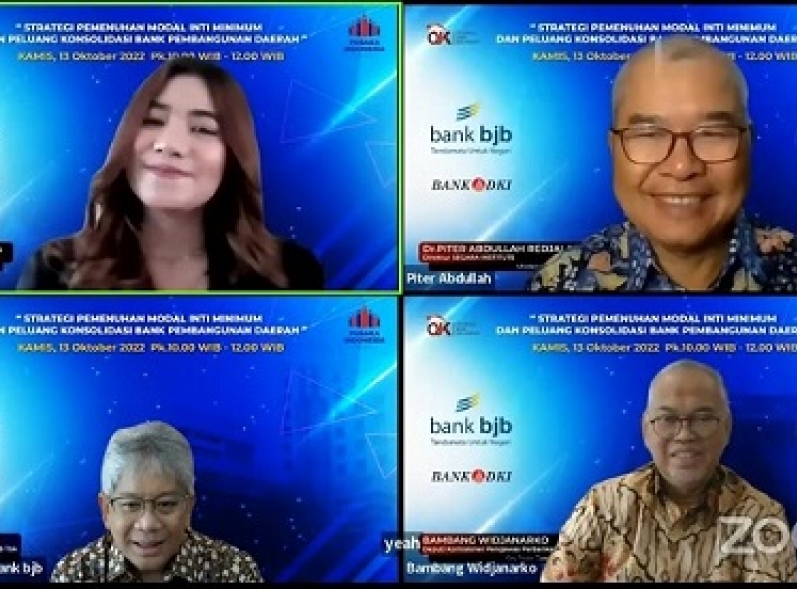 Webinar KUB, bank bjb Dukung Pengembangan Ekosistem BPD Indonesia