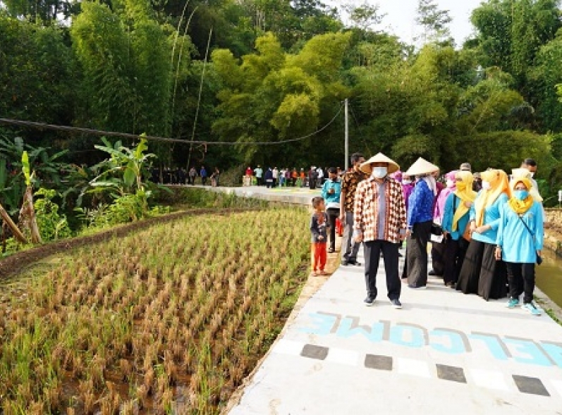 Desa Wisata Karangtengah Dikunjungi Bupati Garut