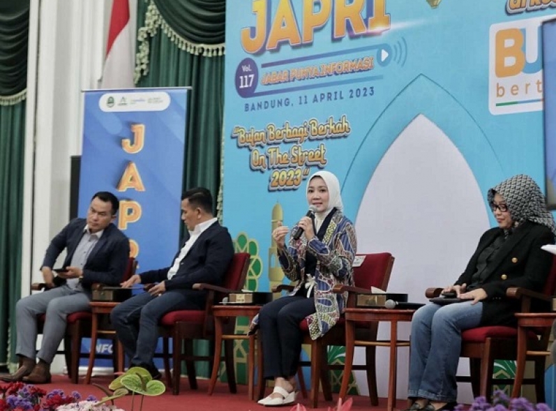 BUBOS 7 TAHUN 2023, Atalia Praratya: Momen Berbagi Kasih bagi Sesama Puncak acara digelar 15 April 2023 di Gedung Sate