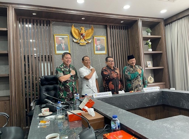 Gelar Rapat Terbatas SMSI - TNI AD, Kenali Ancaman Siber, Pertahankan Ideologi Pancasila dan NKRI