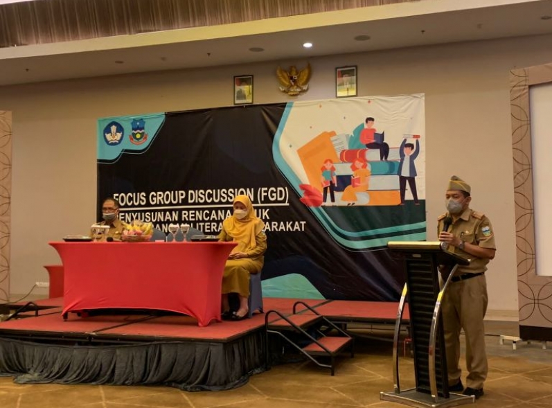 Disdik Kabupaten Garut Gelar FGD Terkait Literasi Masyarakat